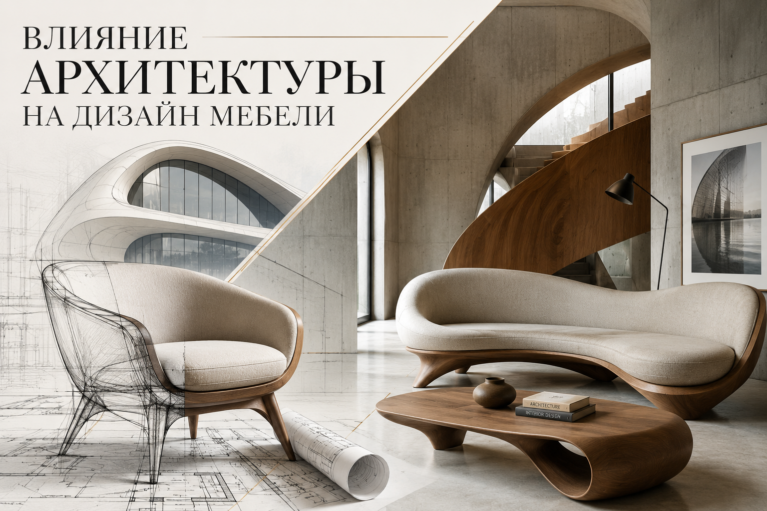 Влияние искусства и архитектуры на дизайн мебели 2 Использование архитектурных элементов и пропорций при проектировании современной встроенной мебели