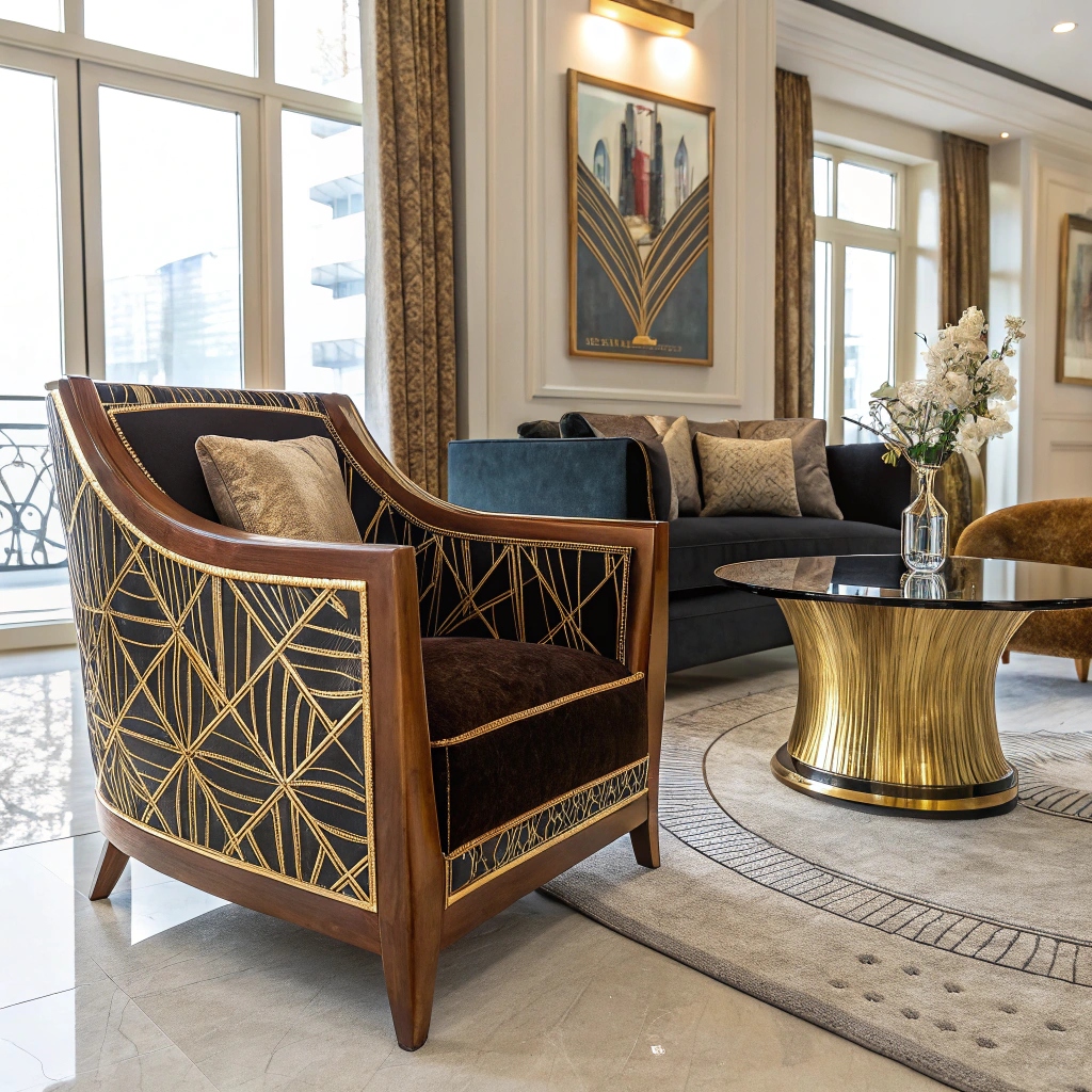 art deco1 Мебель в стиле ар-деко: элегантность и роскошь в тренде