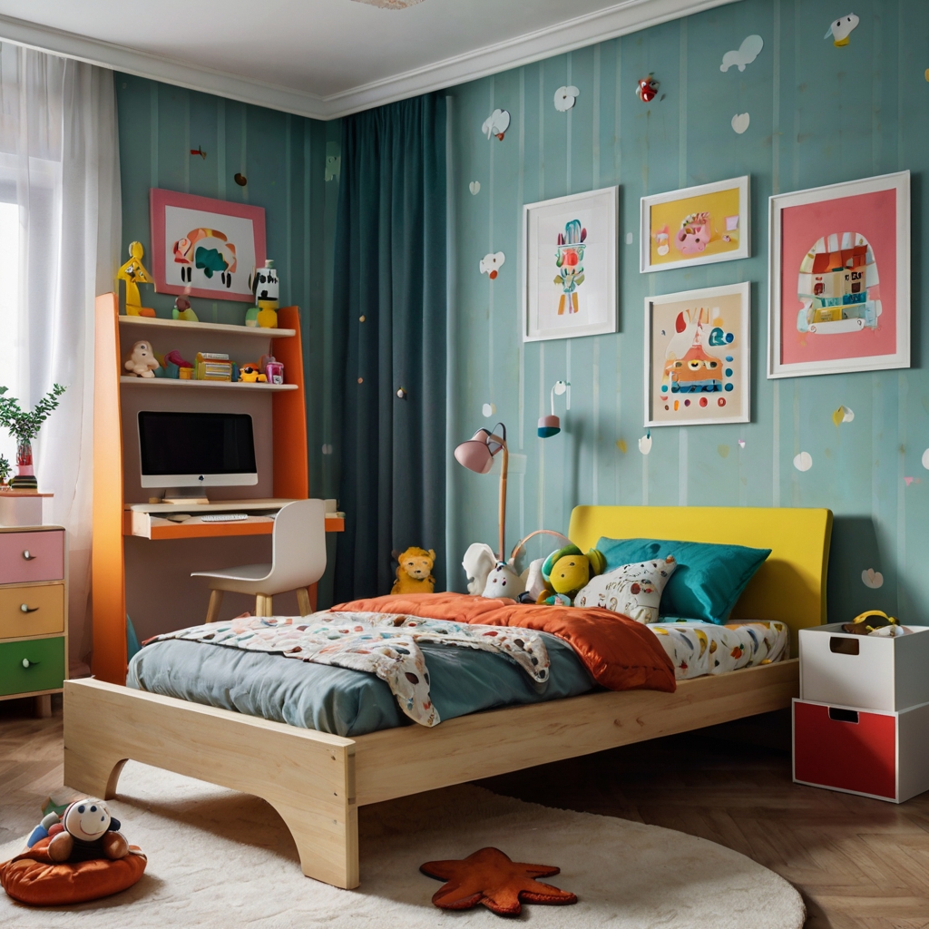 kids room 4 Мебель на заказ для детской комнаты: безопасность и функциональность