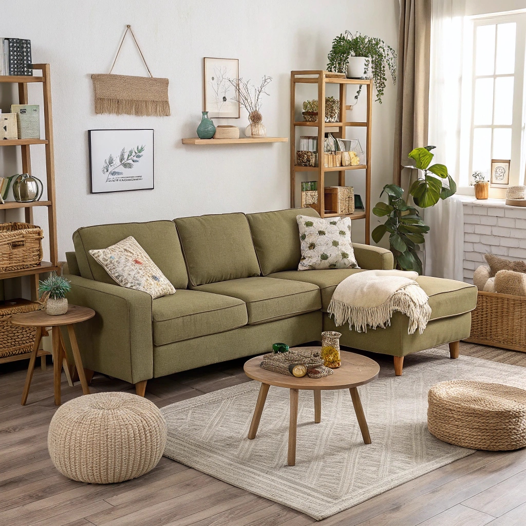 modern living room with a versatile sofa 4 Как выбрать диван: на что обратить внимание при покупке