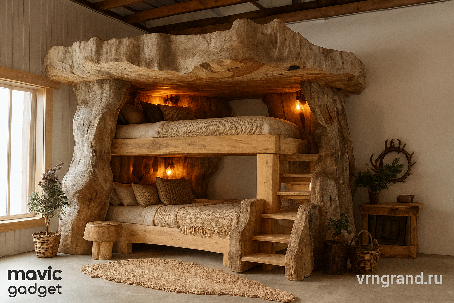 Кровати-домики в стиле «Tree House»: мебель для тех, кто любит природу 5 Кровати-домики в стиле «Tree House»: мебель для тех, кто любит природу