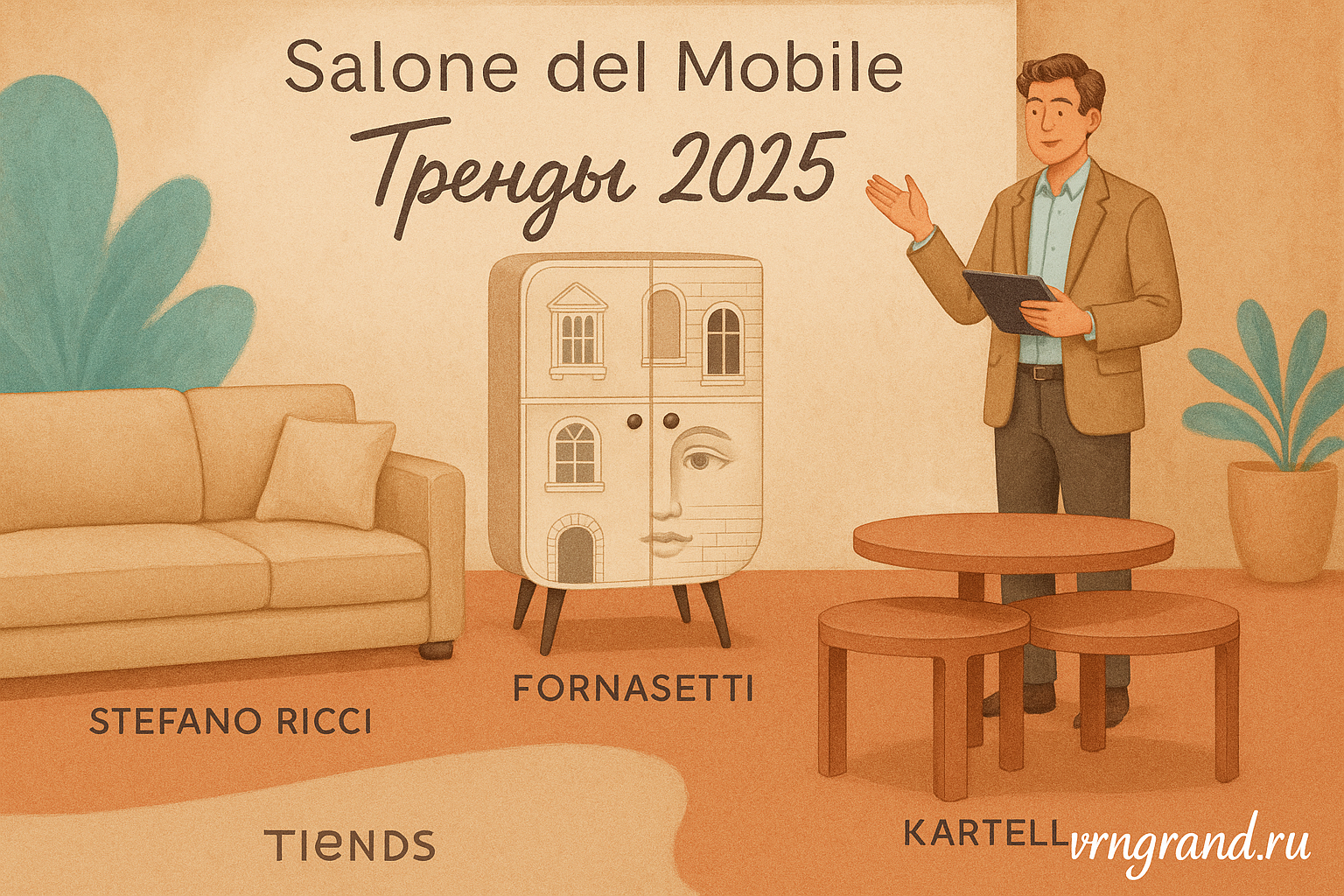 Salone del Mobile 2025: новые тренды для вашего дома
