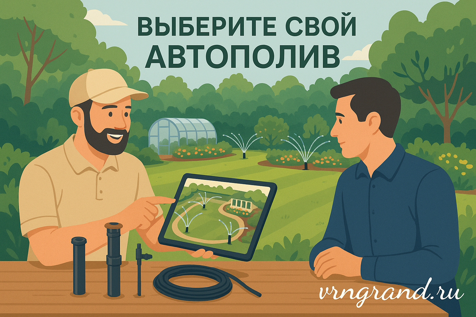 Системы автополива для сада: удобство и экономия в 2025 году 2 Системы автополива для сада: удобство и экономия в 2025 году